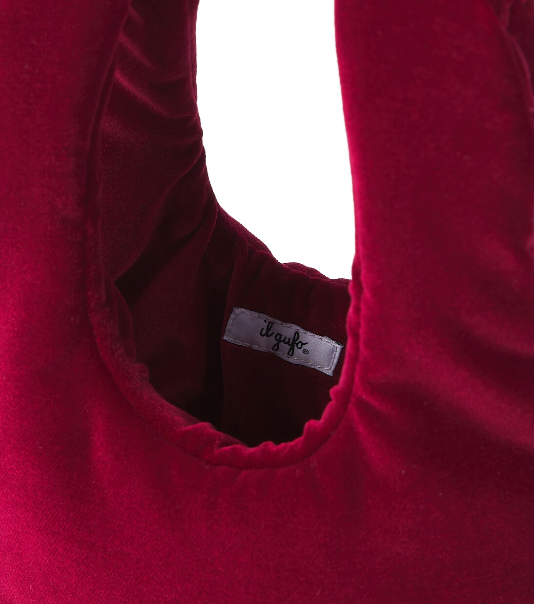 Velvet bucket bag | Il Gufo