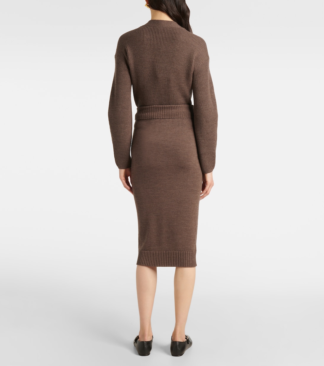 Midirock Melk aus Schurwolle | Max Mara