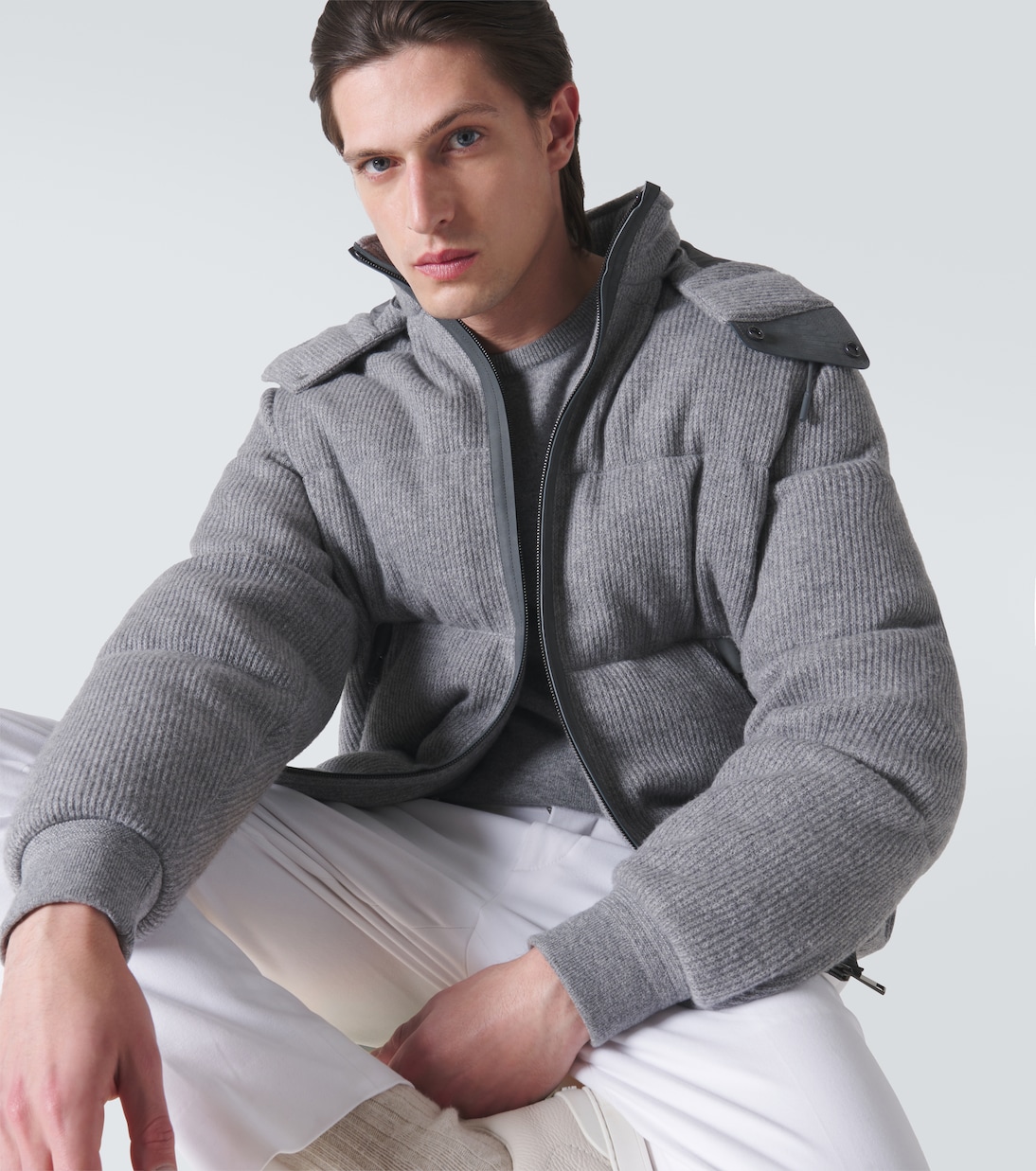 Chaqueta de plumas de mezcla de cachemir | Zegna