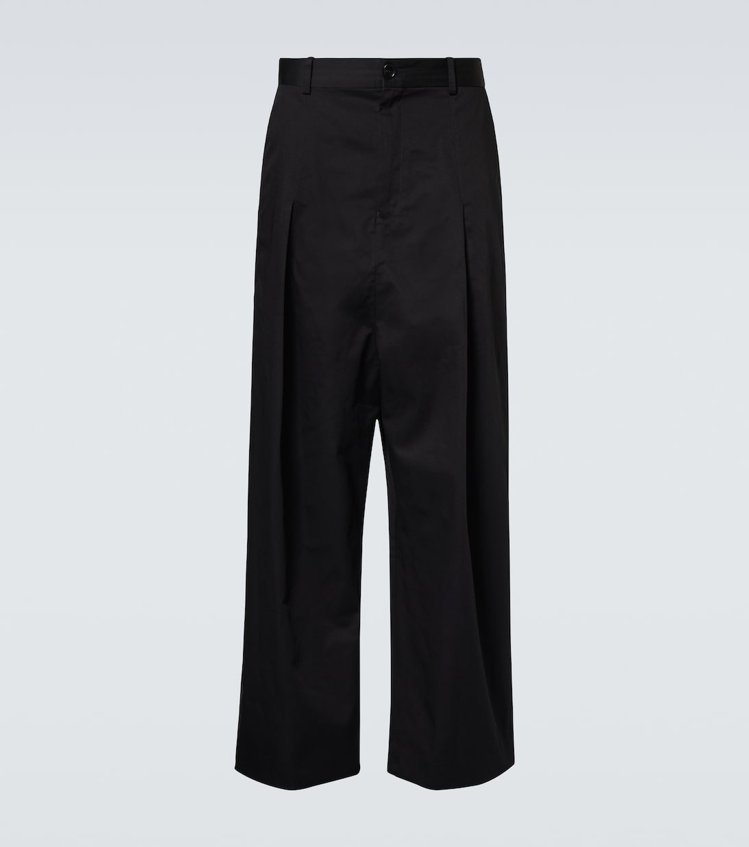 Weite Low-Rise-Hose aus Baumwolle | Loewe