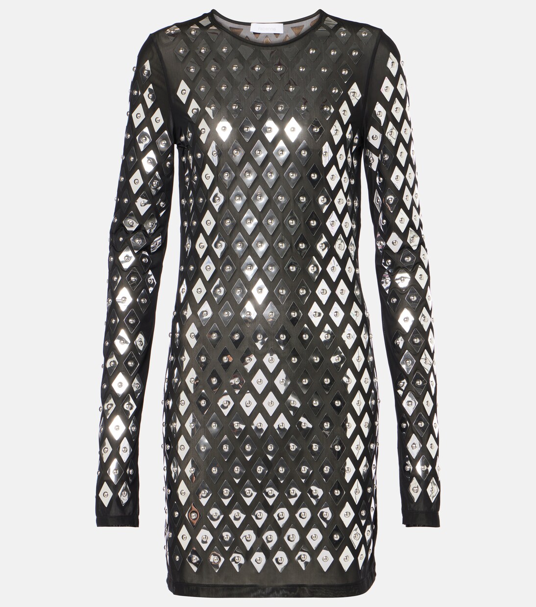 Studded jersey minidress | Rabanne