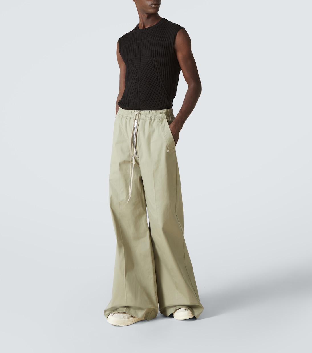 Weite Hose Bela aus Baumwollpopeline | Rick Owens