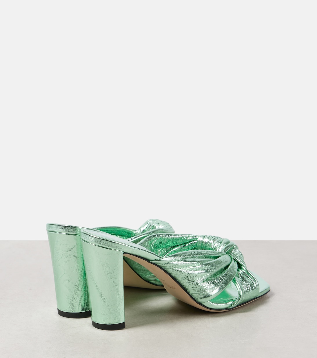 Sandalen Avenue 85 aus Metallic-Leder | Jimmy Choo