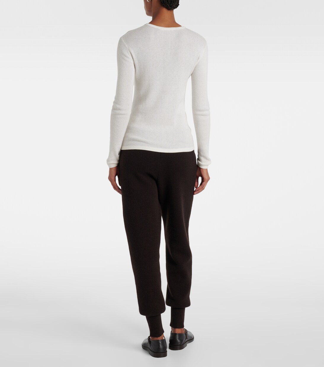 Top Vivian in cotone e cashmere | Lisa Yang
