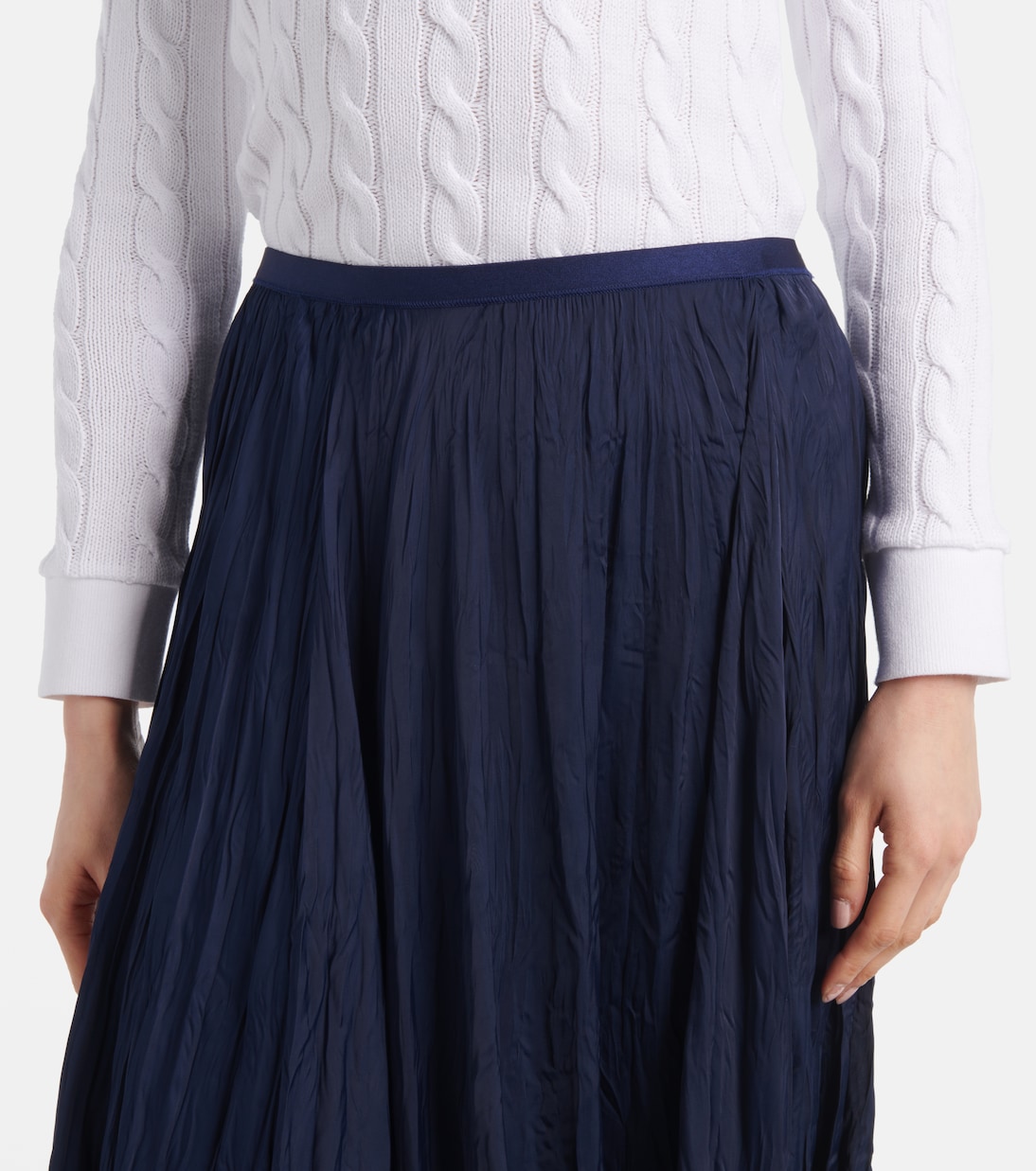 Midirock aus Satin | Polo Ralph Lauren