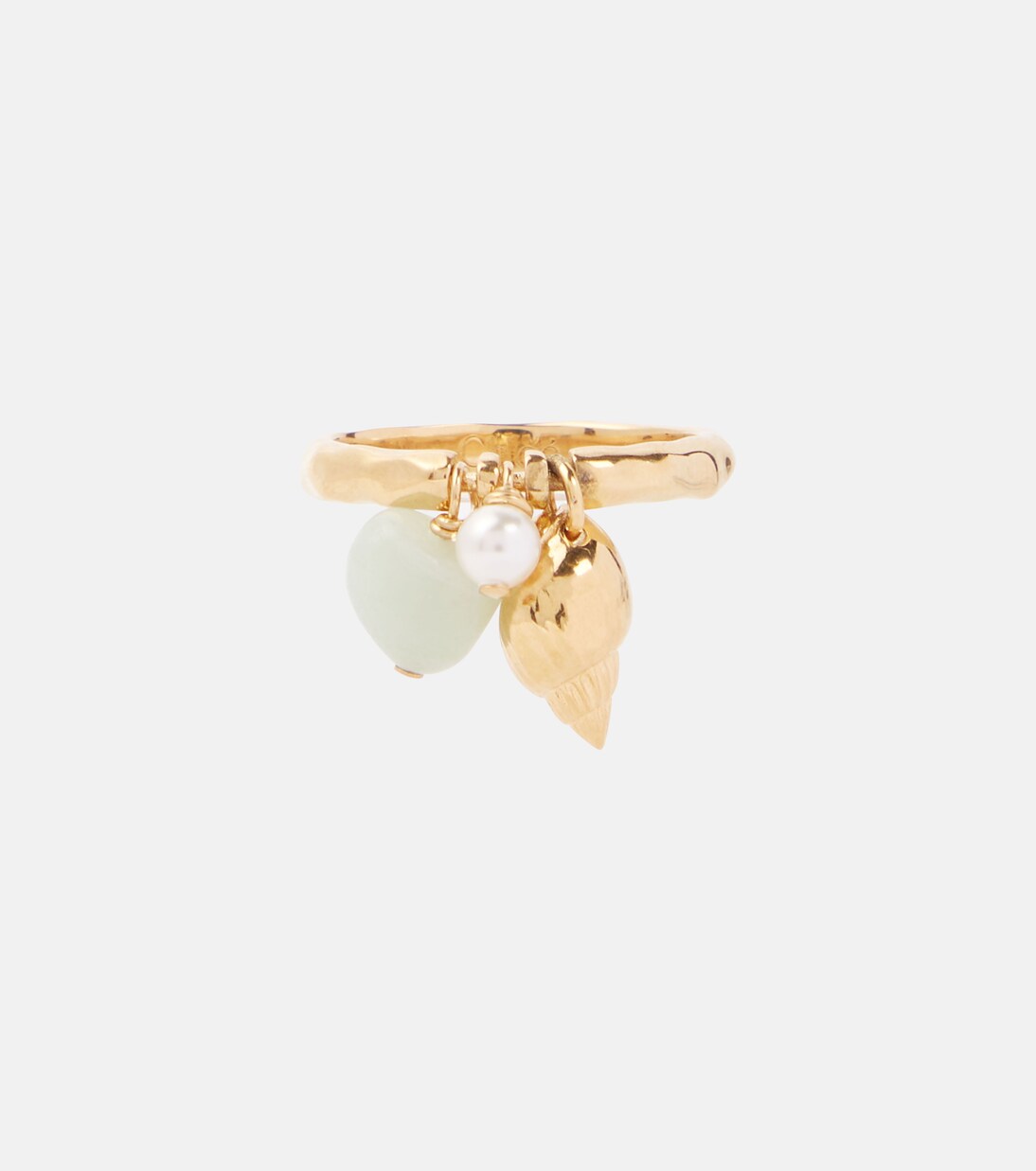 Ring Chloé Shells mit Zierperlen | Chloé