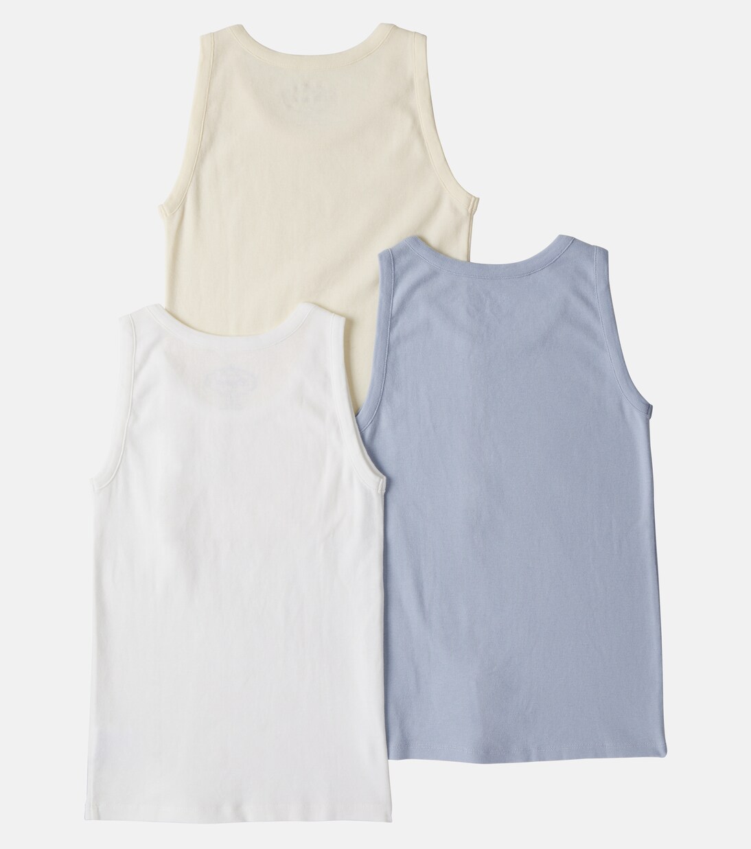 Athis set of 3 cotton tank tops | Bonpoint