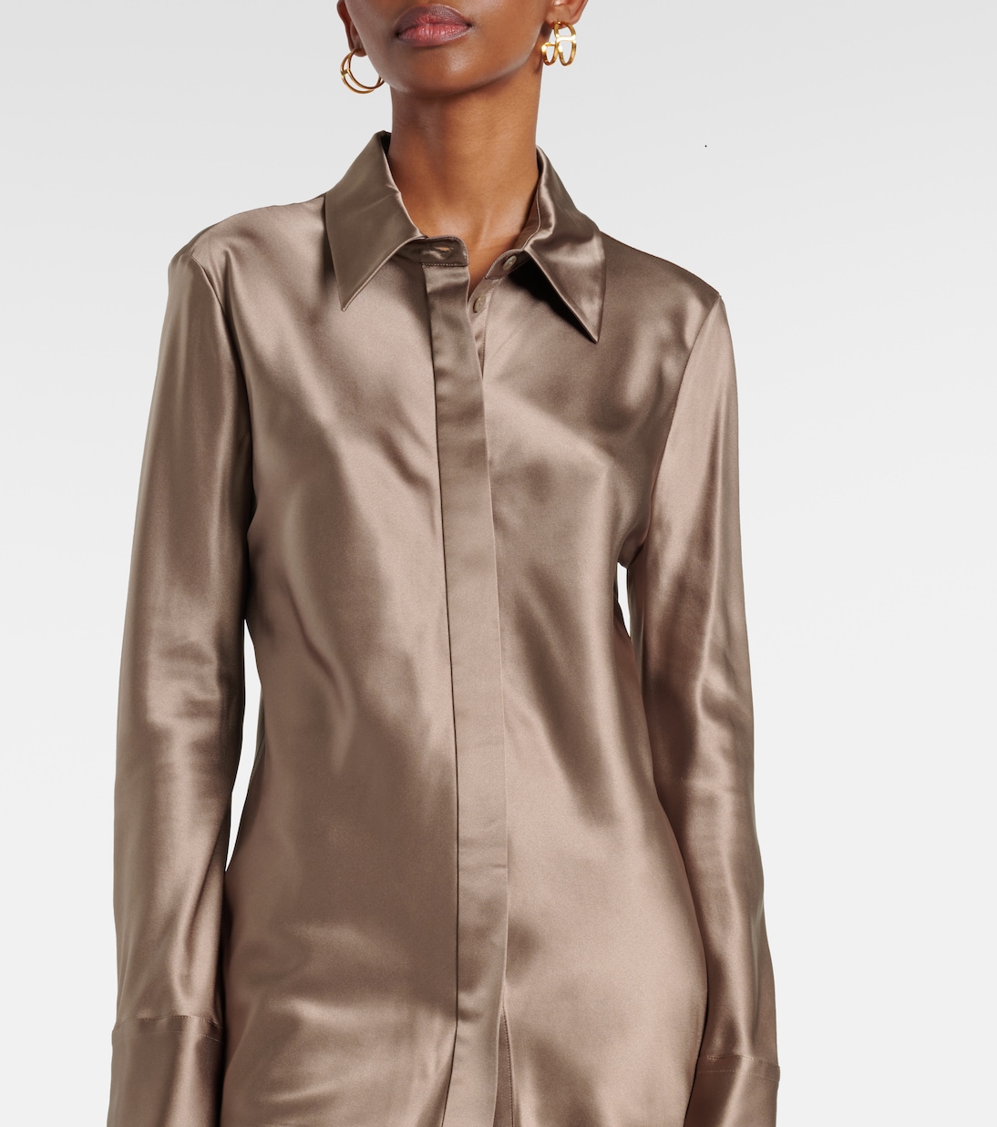 Bluse Brunel aus Seidensatin | Joseph