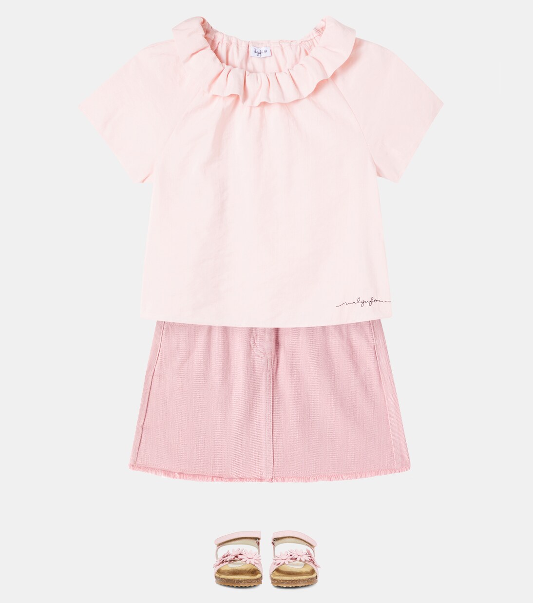 Denim skirt | Il Gufo