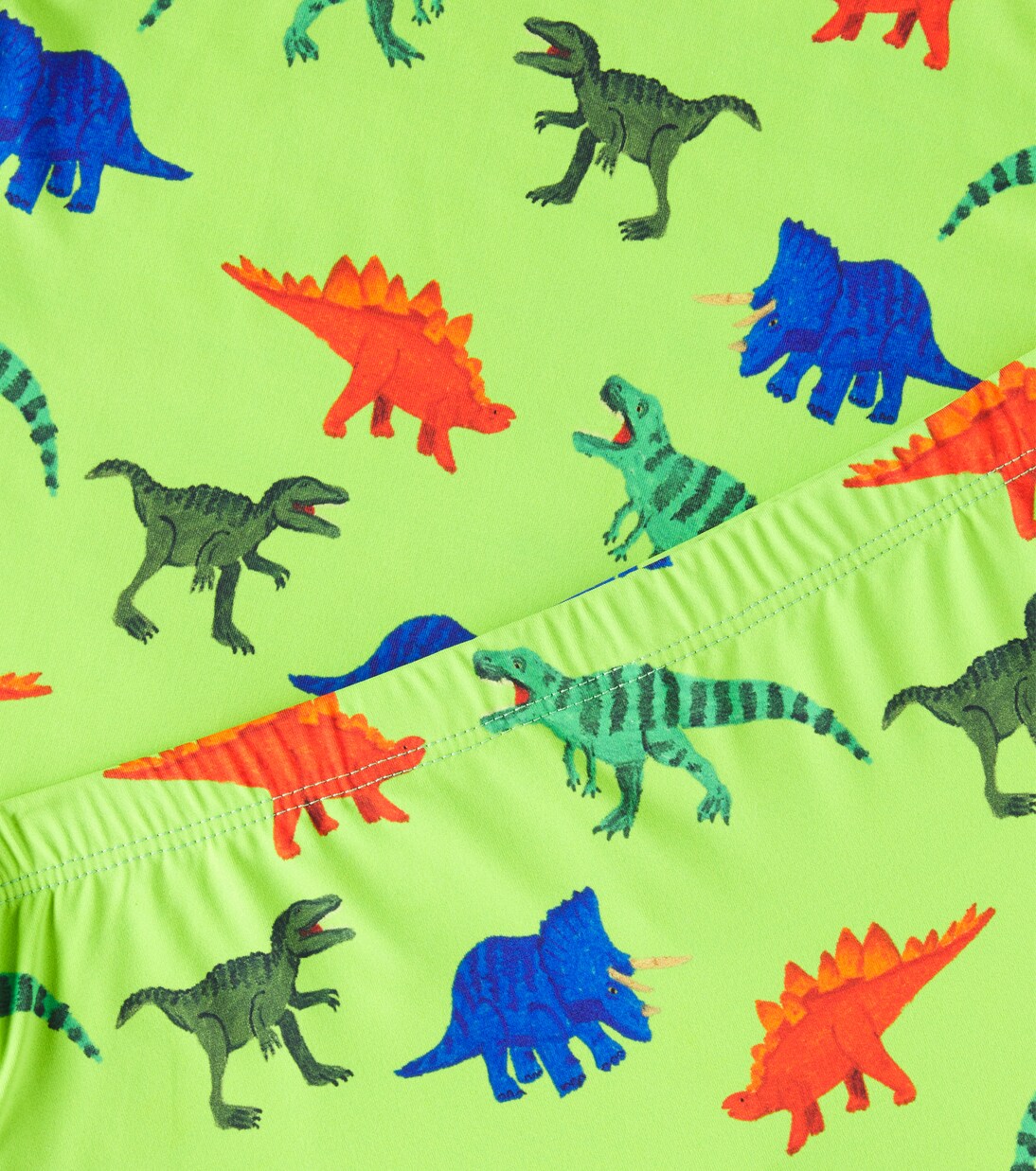 Printed rashguard and swim shorts set | Fábula