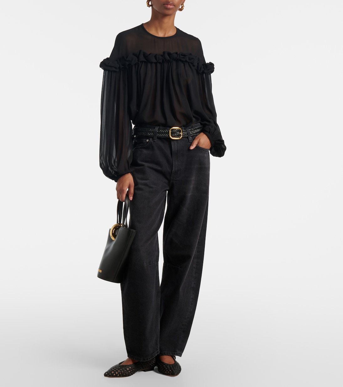 Top Peggy aus Seiden-Georgette | Ulla Johnson