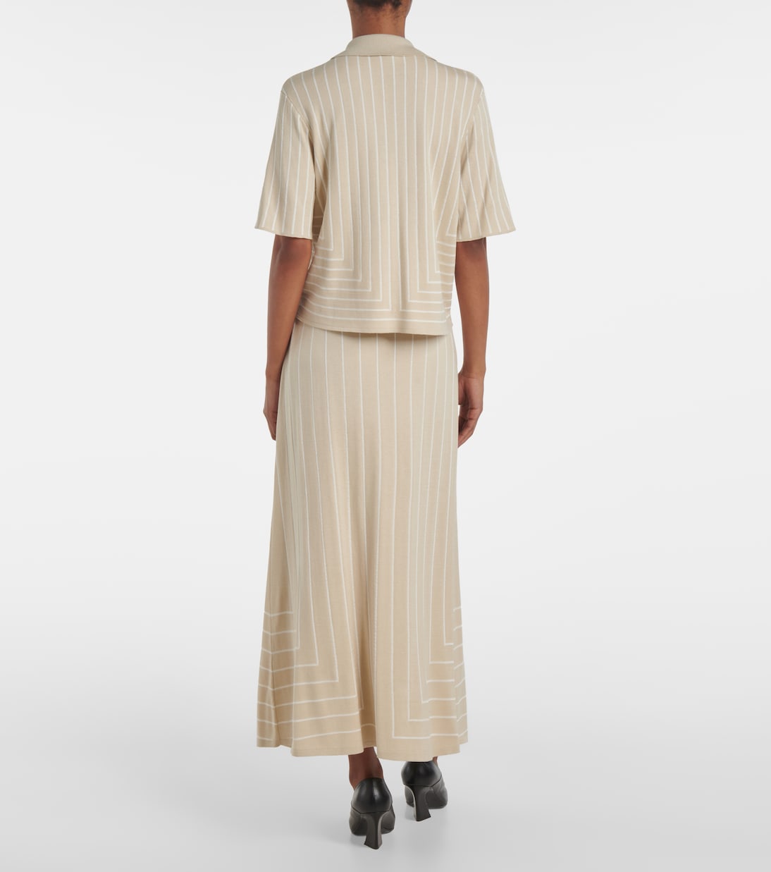 Polohemd aus Baumwolle und Seide | Joseph