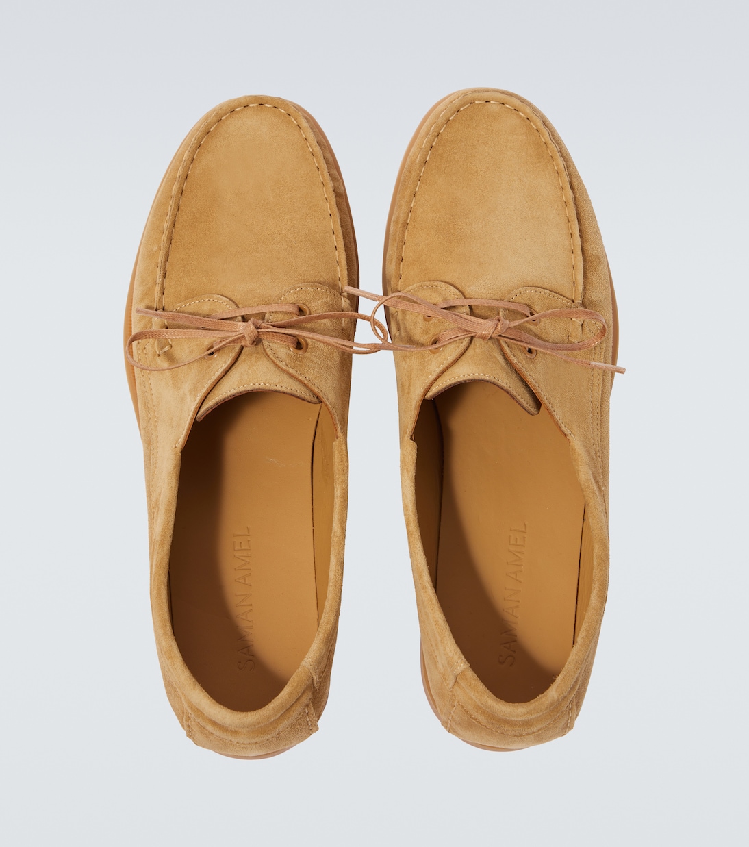 City Moc suede boat shoes | Saman Amel
