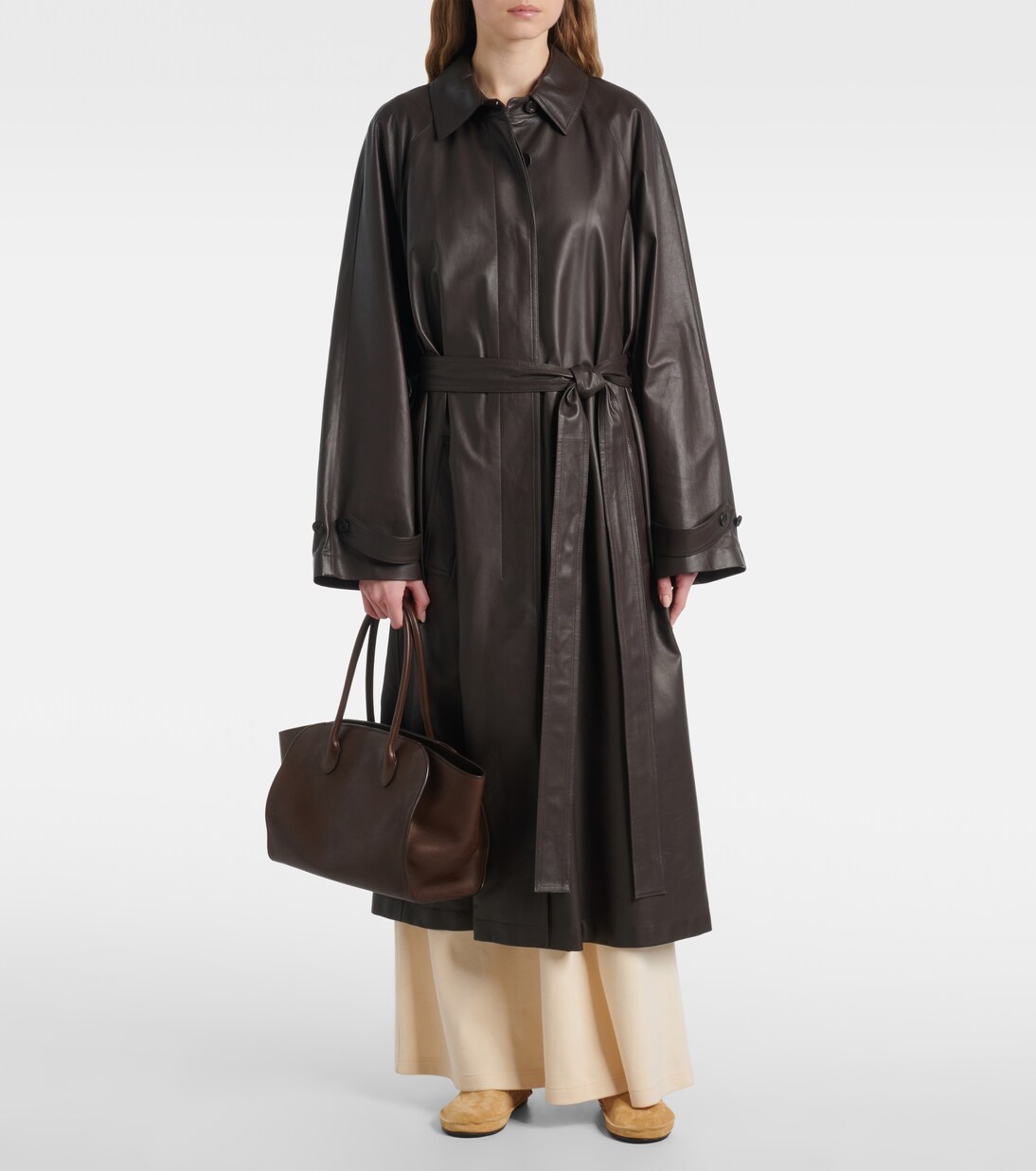 Mocassins Tyler en daim | The Row