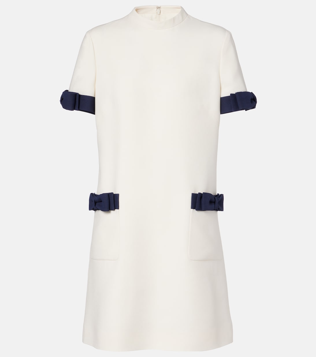 Crepe Couture bow-detail minidress | Valentino