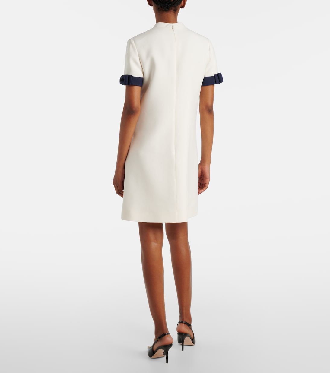 Crepe Couture bow-detail minidress | Valentino