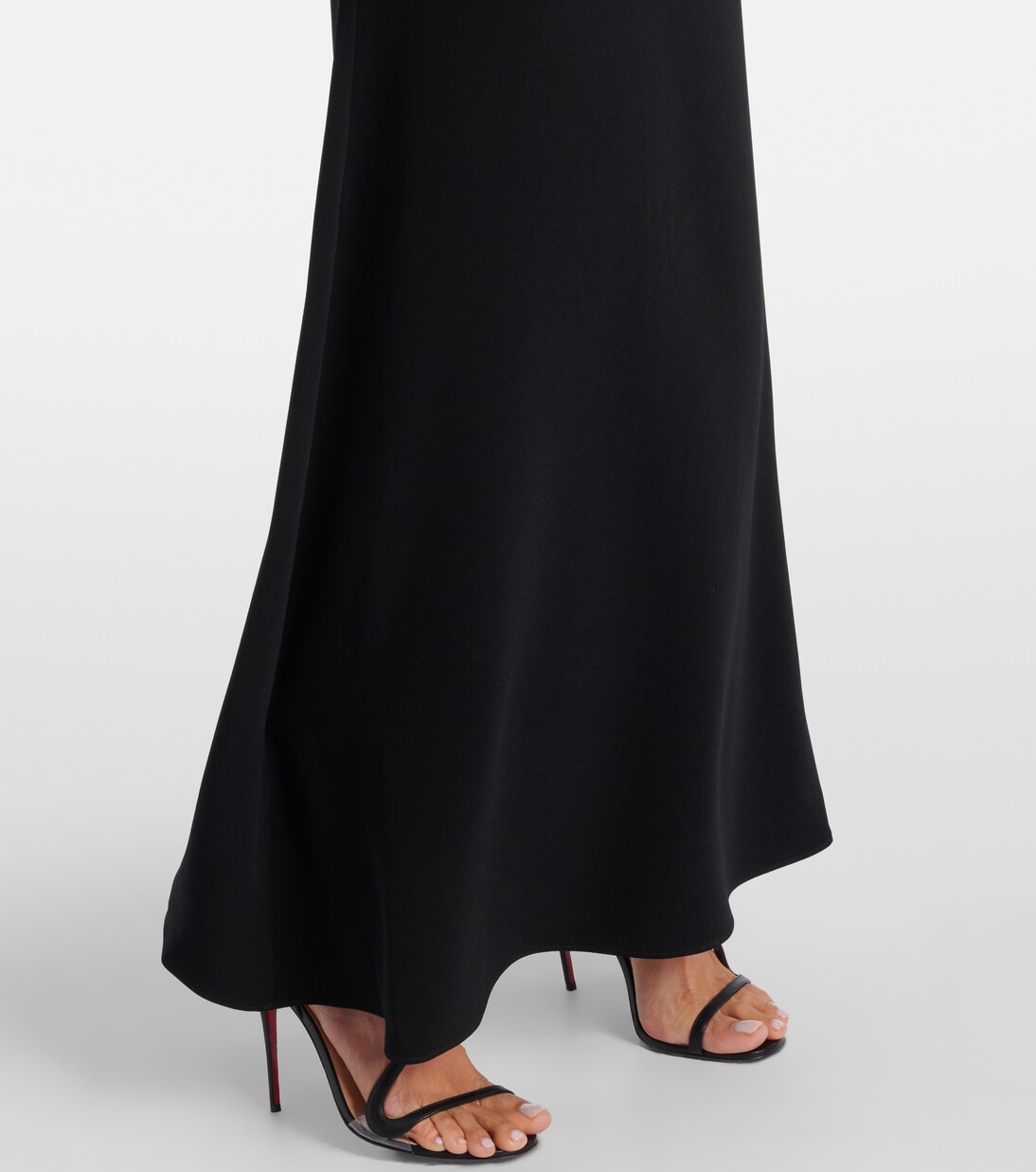 Embellished off-shoulder crêpe satin gown | Roland Mouret
