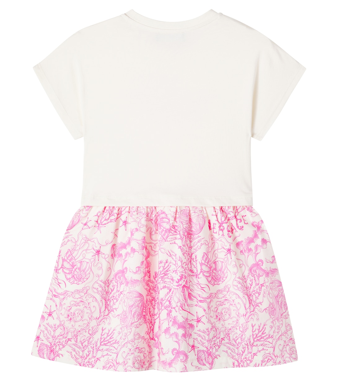 Robe t-shirt Barocco en coton | Versace Kids
