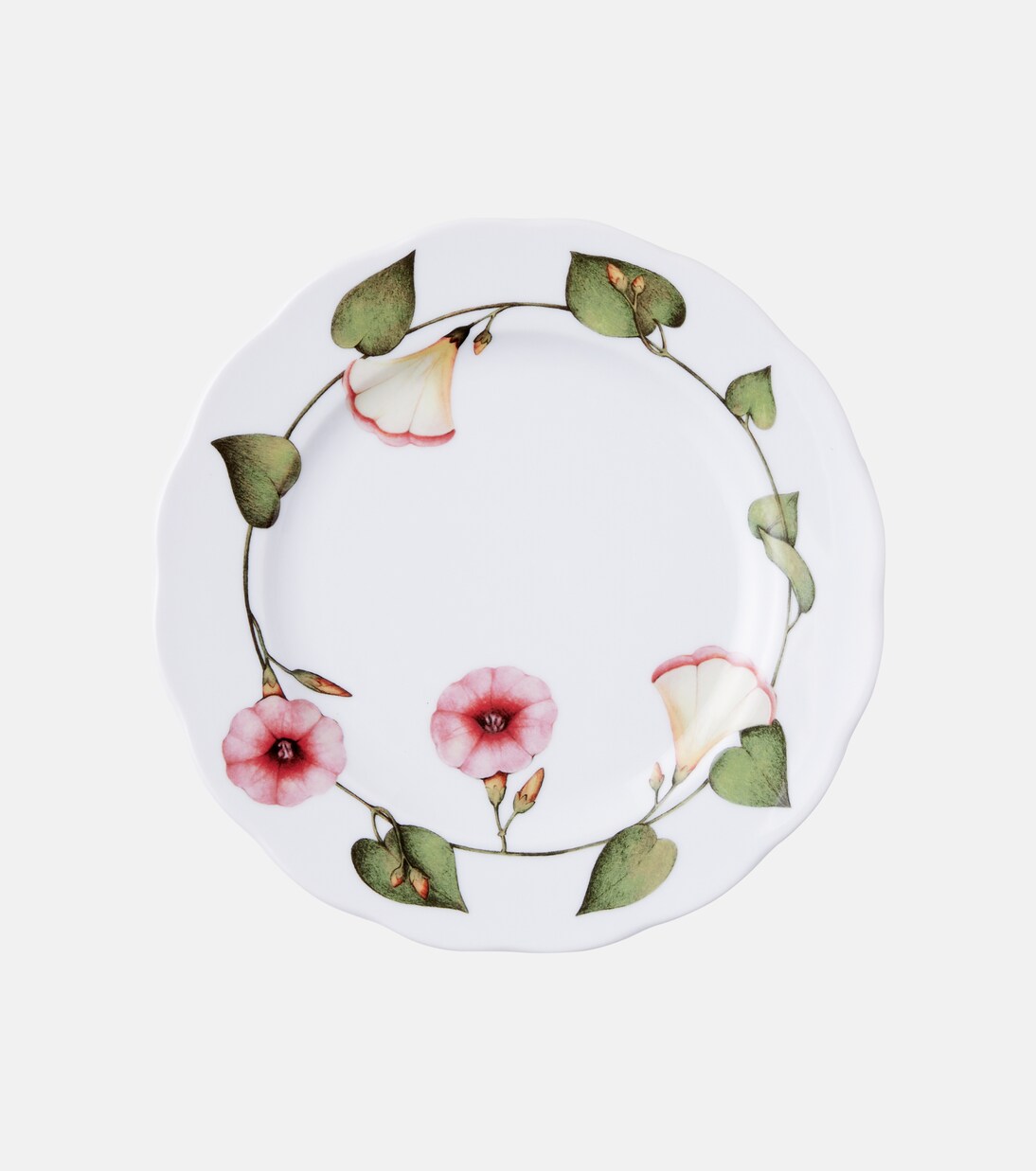 Ciclamino porcelain dessert plate | Cabana