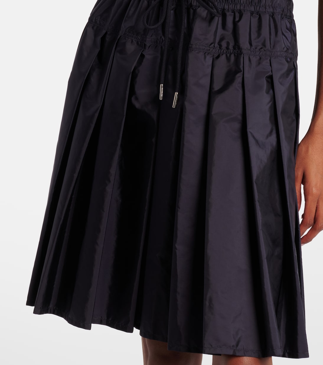 Technical cotton polo dress | Moncler