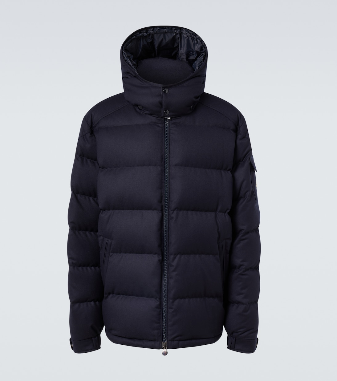 Montgenevre wool flannel down jacket | Moncler