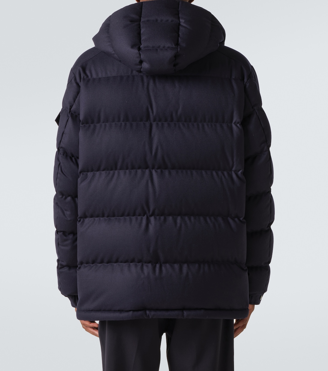 Montgenevre wool flannel down jacket | Moncler