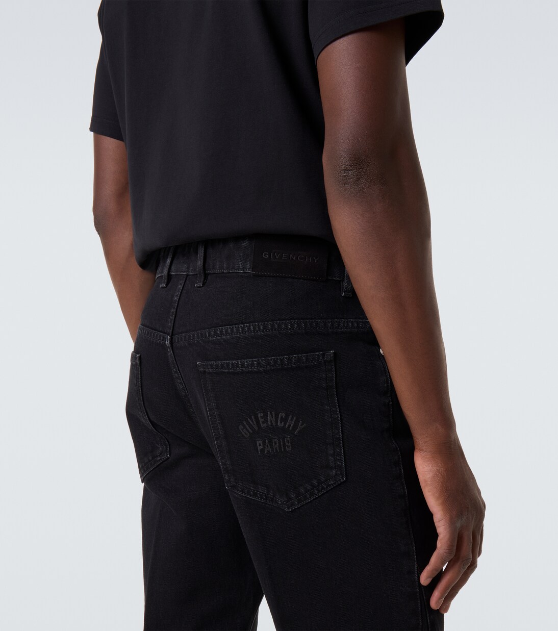 Jean droit à taille mi-haute | Givenchy