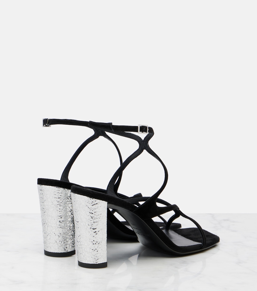 Azie 85 embellished suede sandals | Jimmy Choo