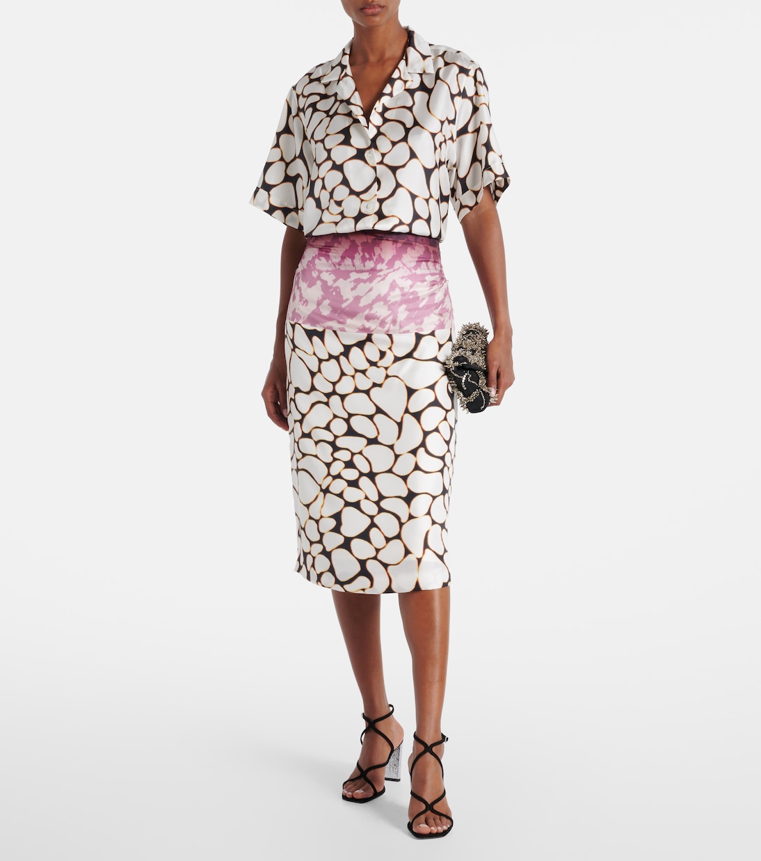 Azie 85 embellished suede sandals | Jimmy Choo