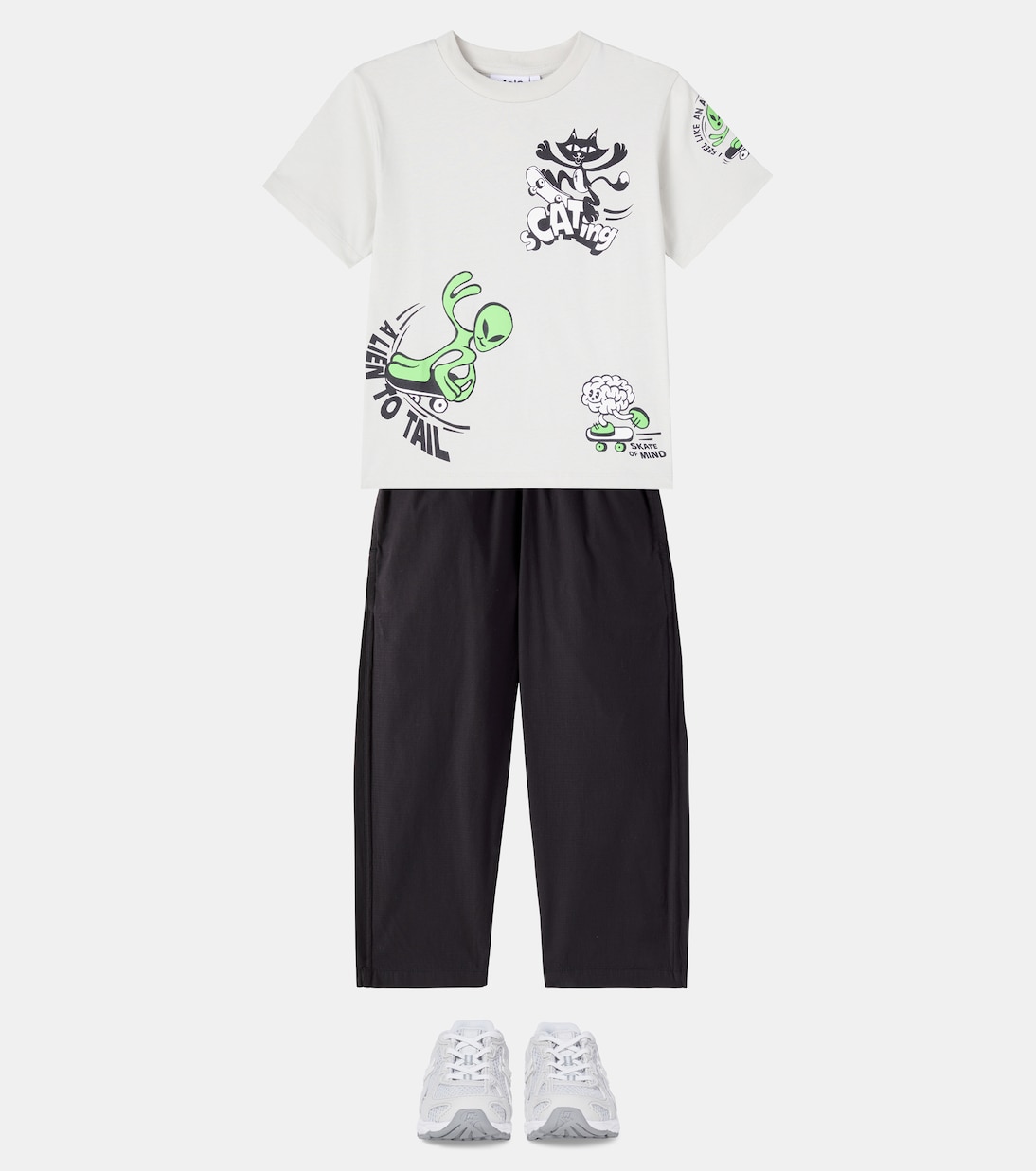 Rodney printed cotton jersey T-shirt | Molo