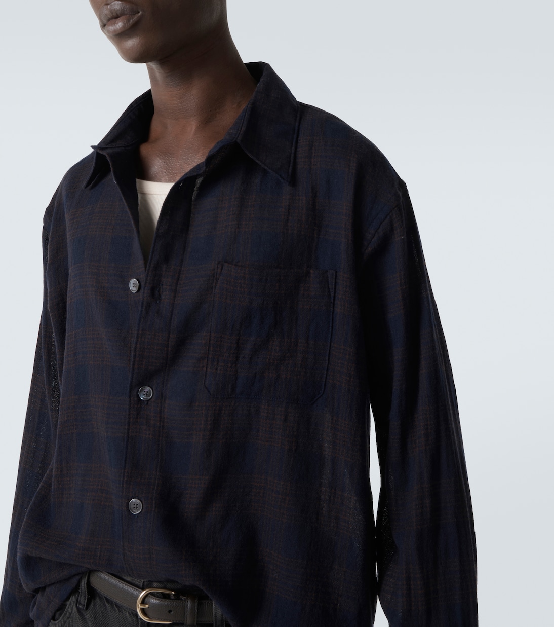 Hemd aus Wolle | Frame