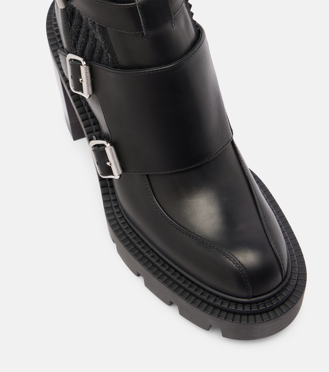 Ankle Boots Cortinetta College 100 aus Leder | Christian Louboutin