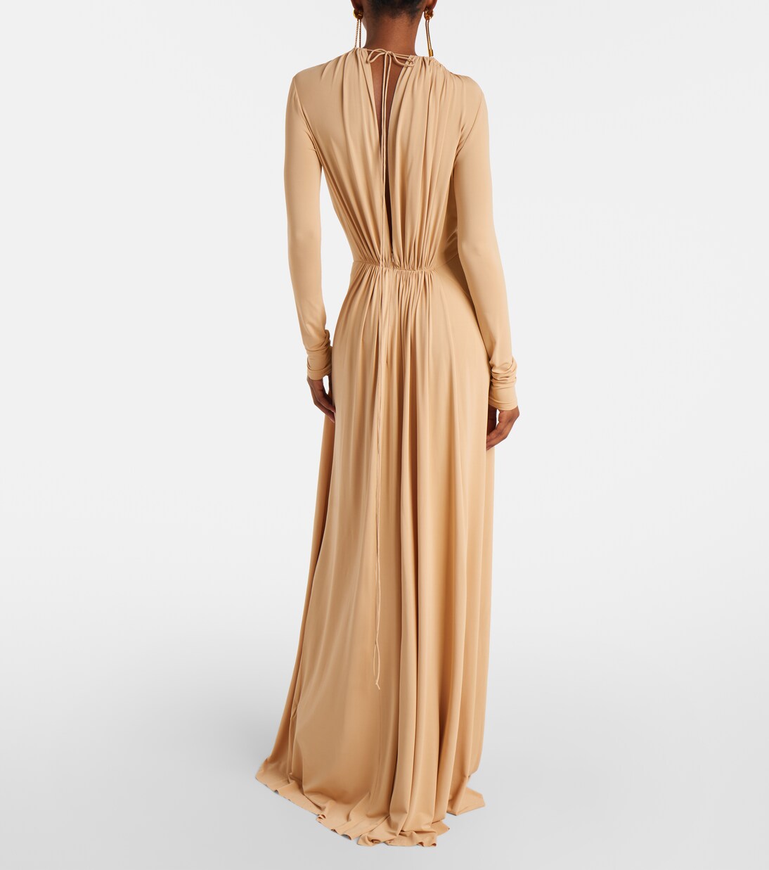 Asymmetric draped gown | Victoria Beckham