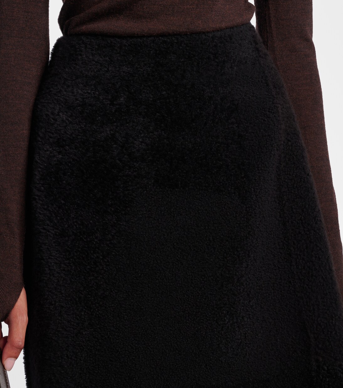 Maxirock aus Shearling | Yves Salomon