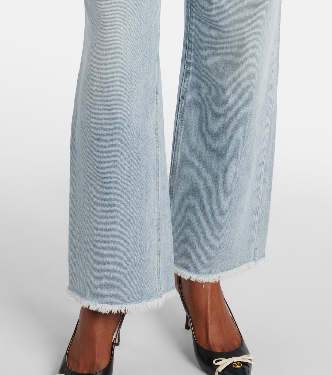 Mid-Rise Flared Jeans | Valentino