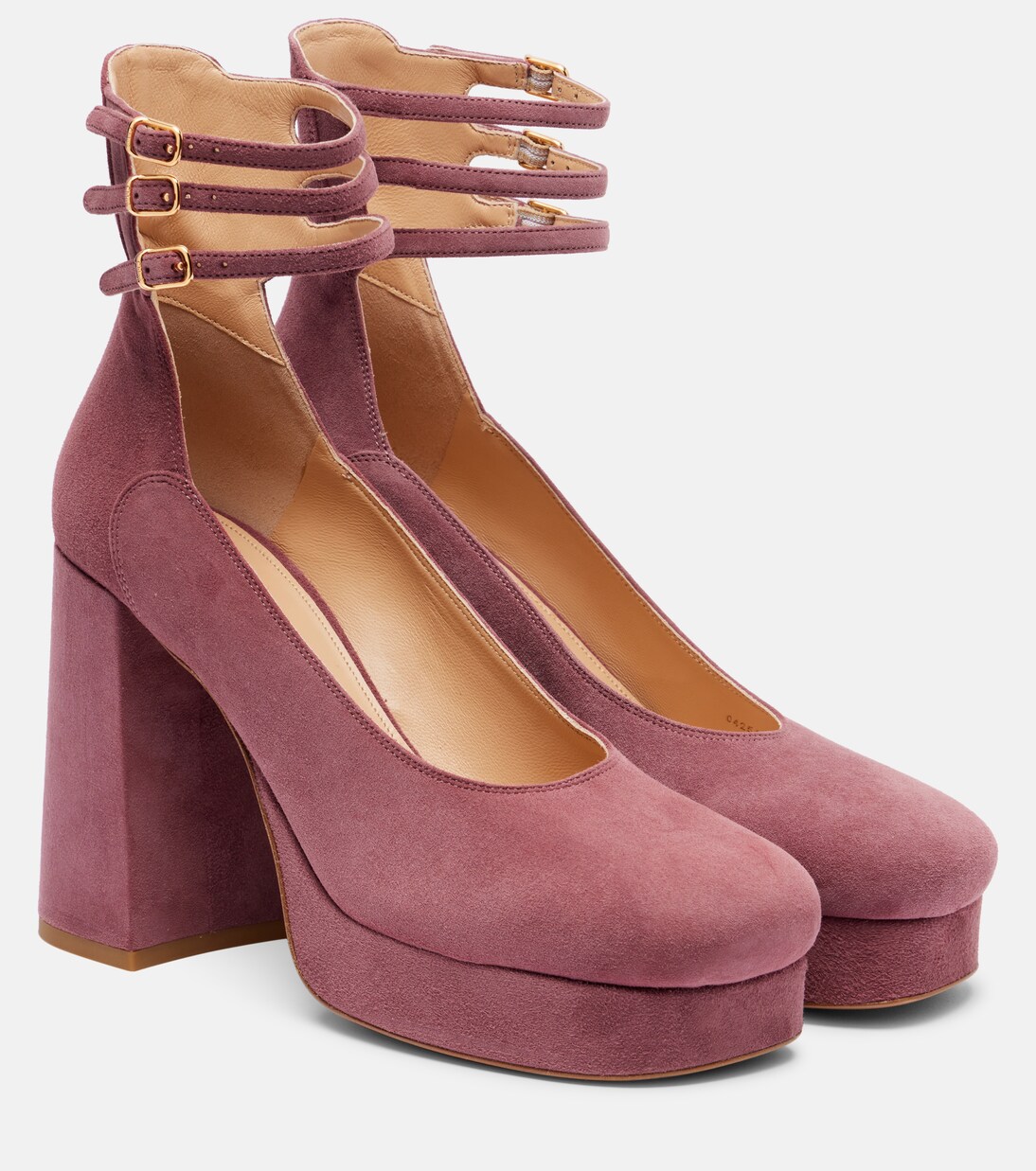 Pumps Loti 100 in suede con plateau | Chloé
