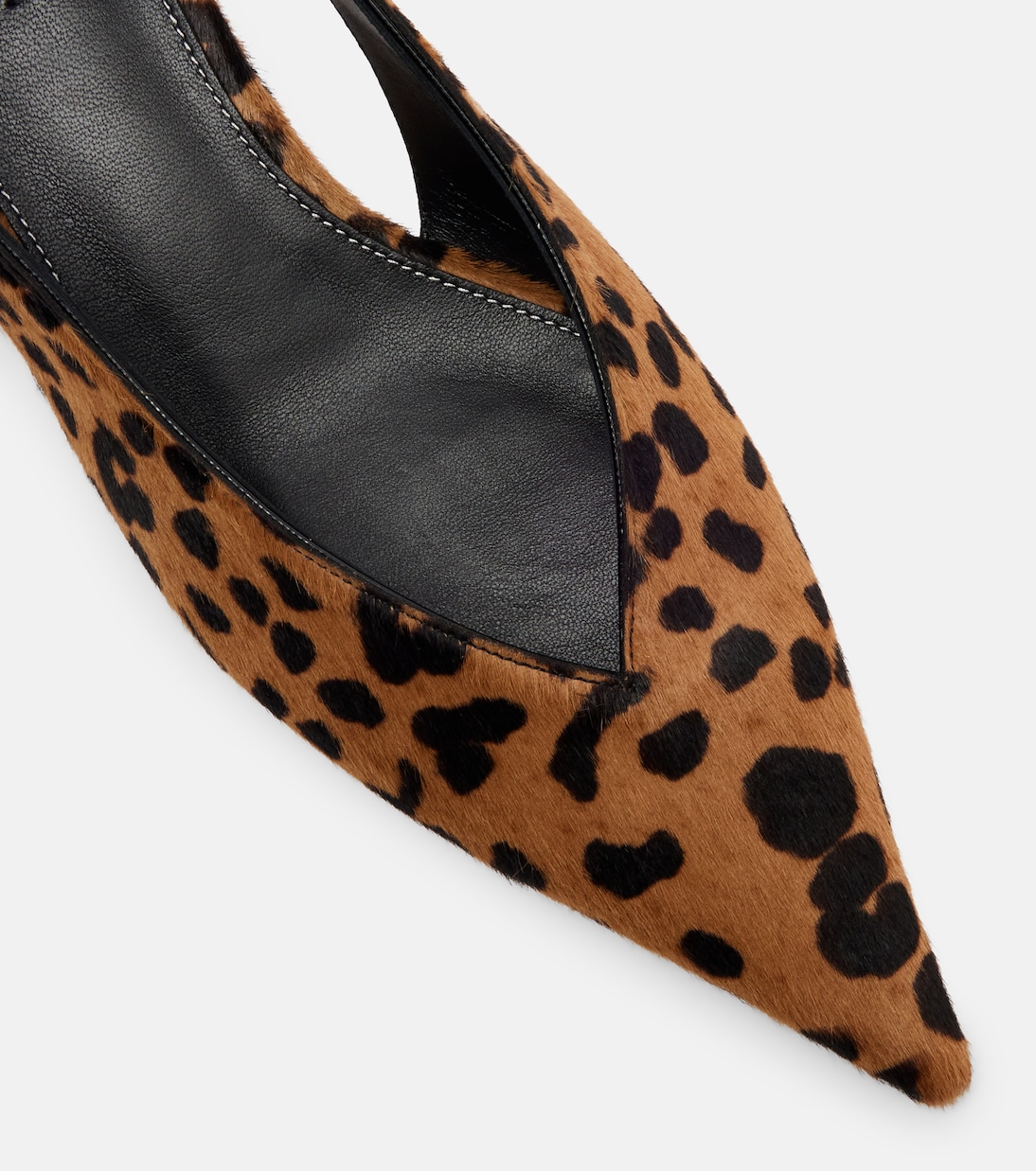 Pumps slingback in cavallino con zeppa | Toteme