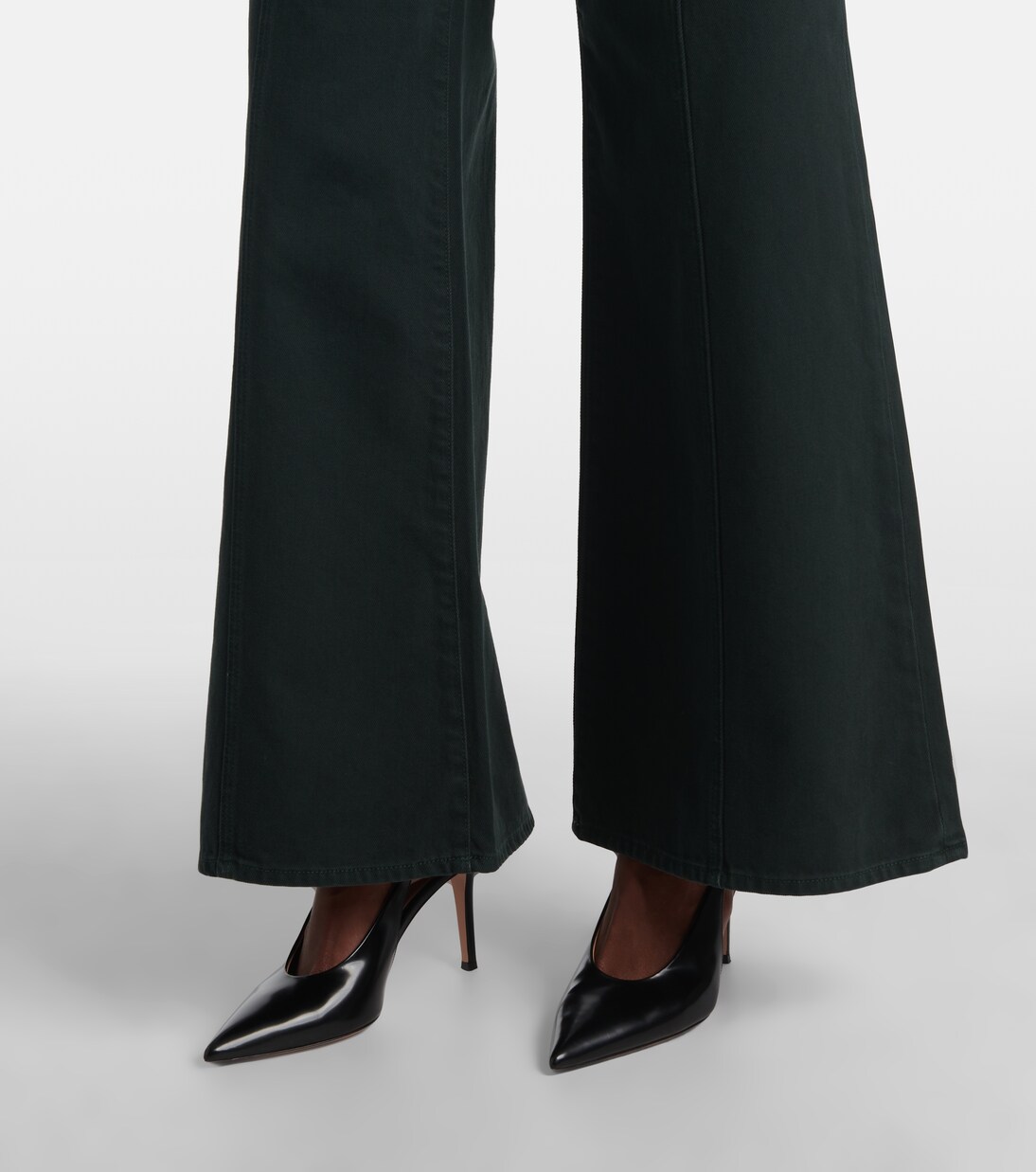 Pantalones anchos Bianca de algodón | Ulla Johnson