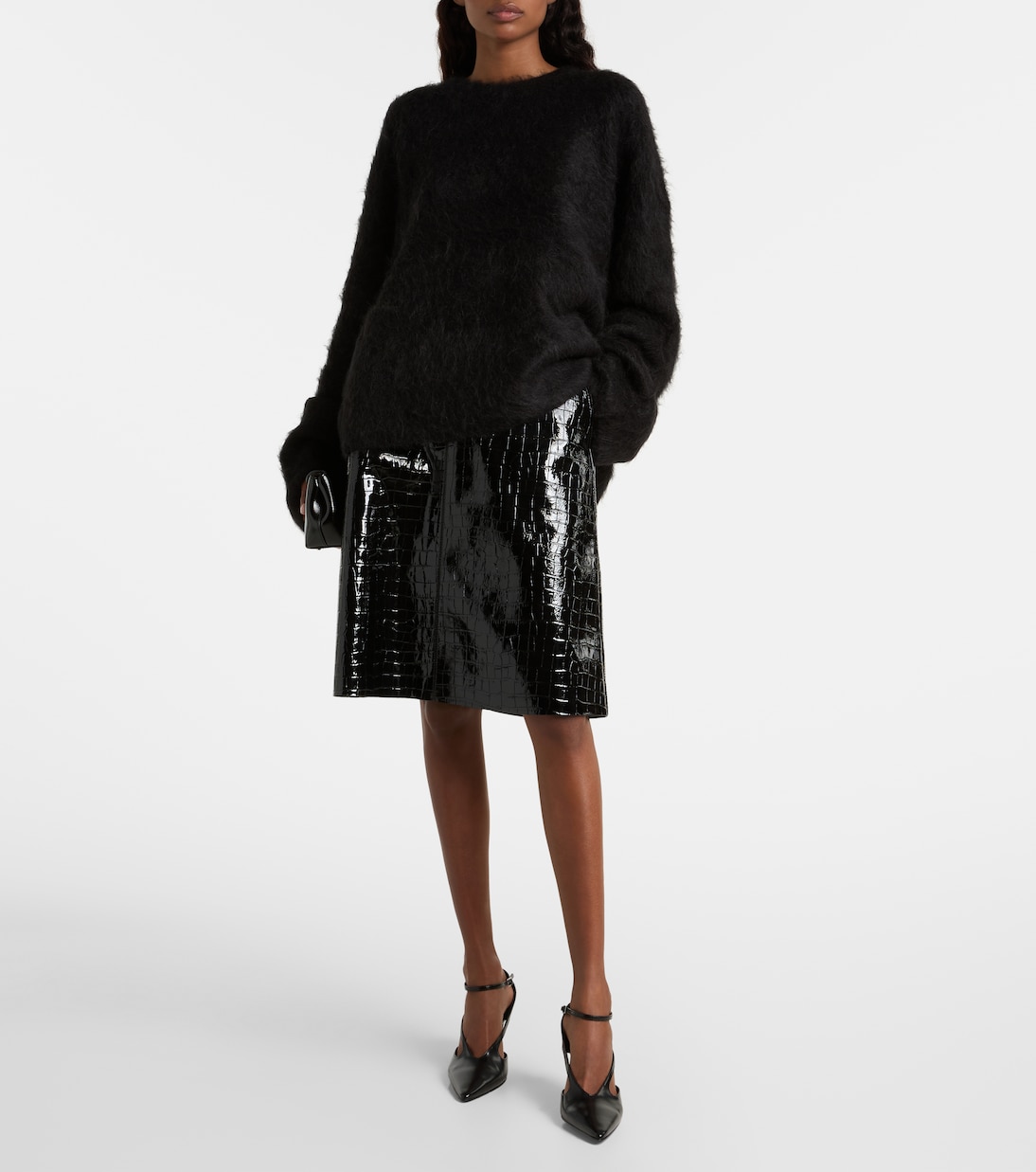 Oversize-Pullover aus einem Alpakawollgemisch | Toteme