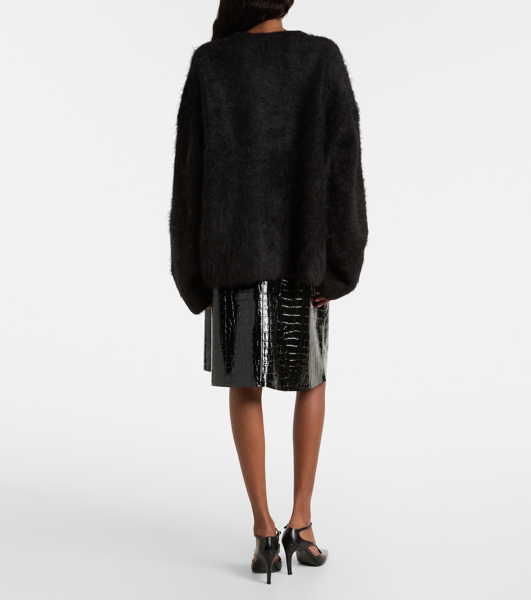 Oversize-Pullover aus einem Alpakawollgemisch | Toteme