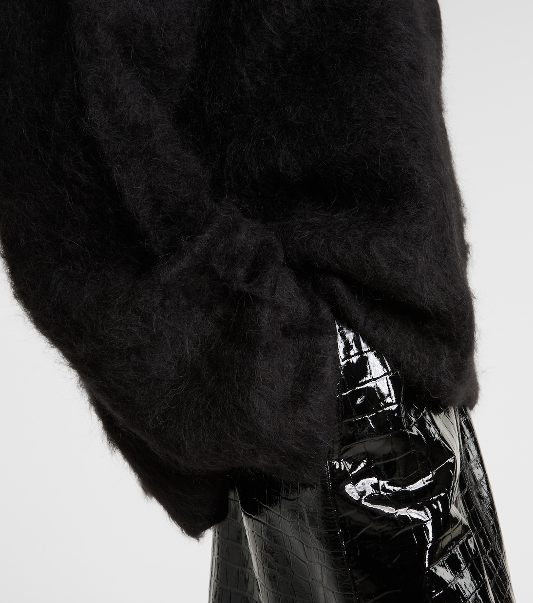 Oversize-Pullover aus einem Alpakawollgemisch | Toteme