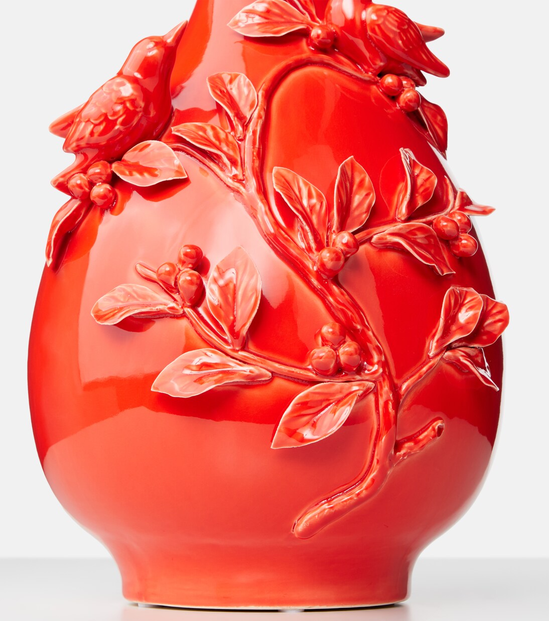 3D Birds porcelain vase | Polspotten
