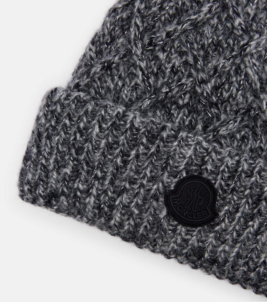 Embroidered alpaca-blend beanie | Moncler
