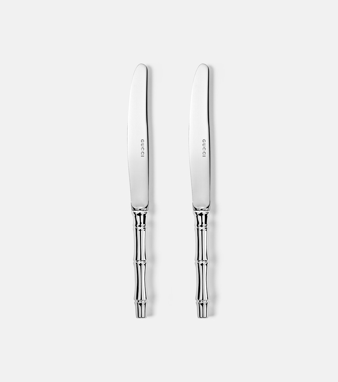 Set of 2 silver-plated knives | Gucci