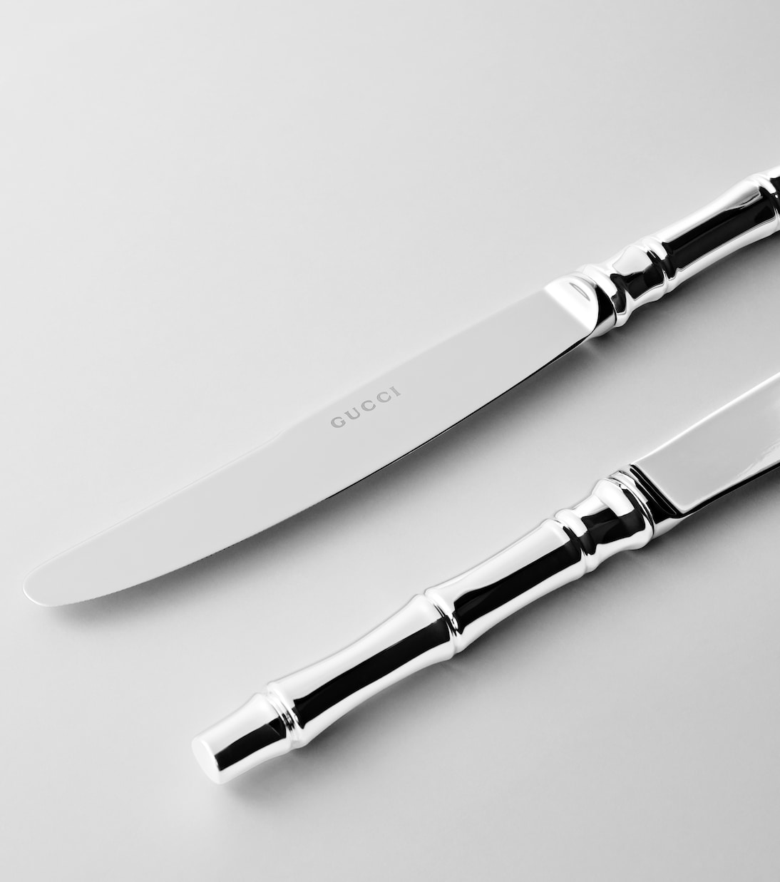 Set of 2 silver-plated knives | Gucci
