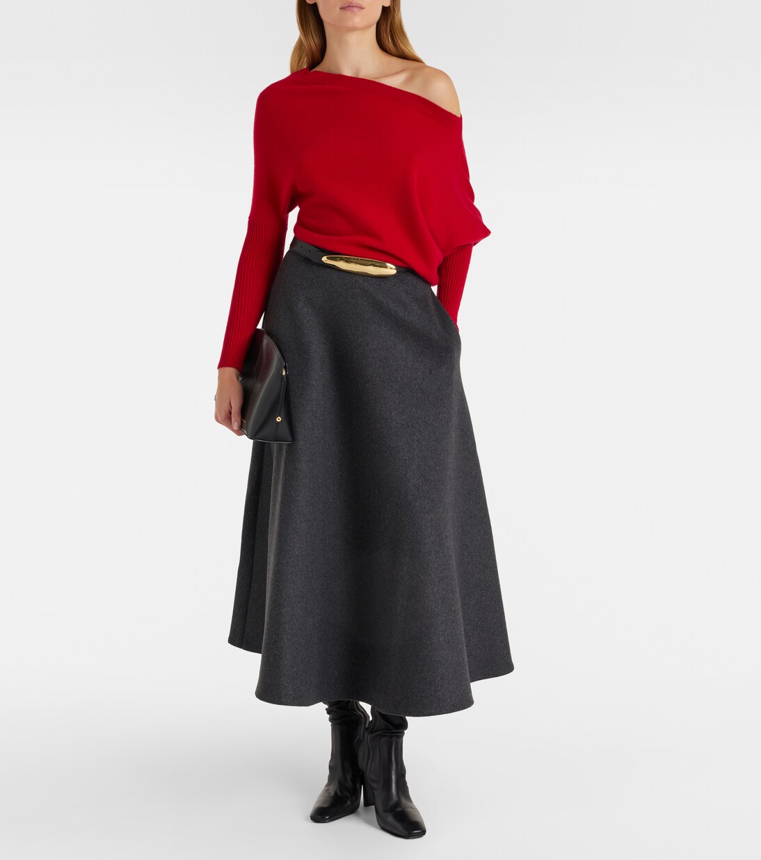 Pullover monospalla Paxi in cashmere | Altuzarra