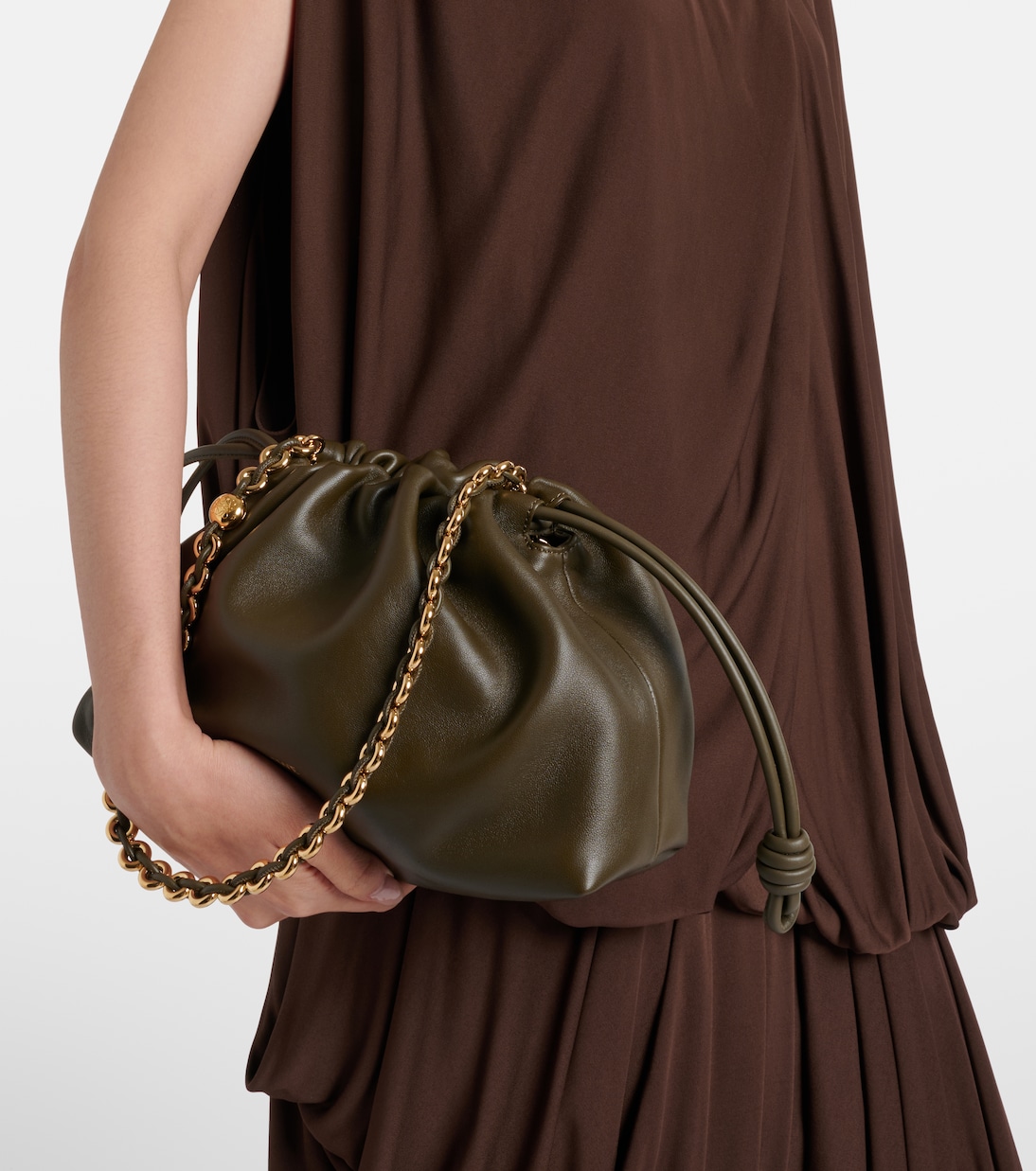 Clutch Flamenco Medium aus Leder | Loewe