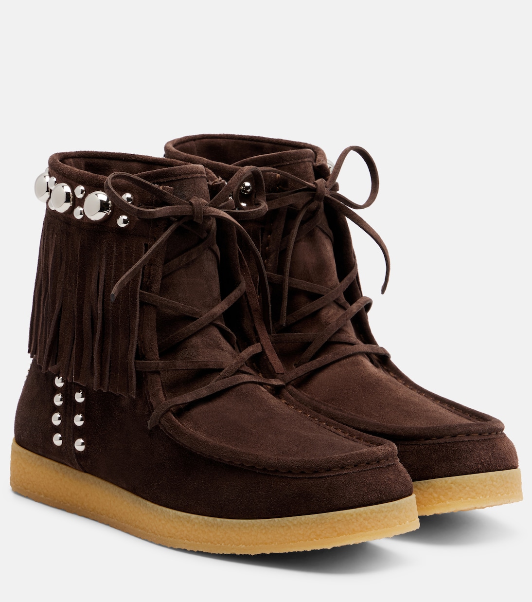 Ankle Boots Nellcôte aus Veloursleder | Valentino Garavani