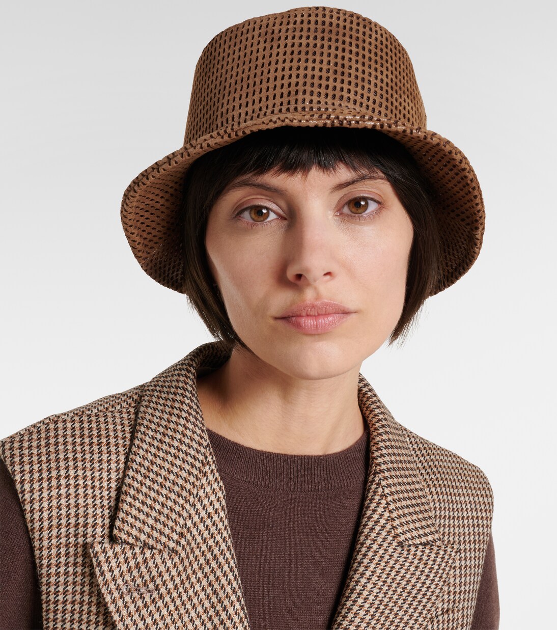 Cappello da pescatore in suede | Brunello Cucinelli