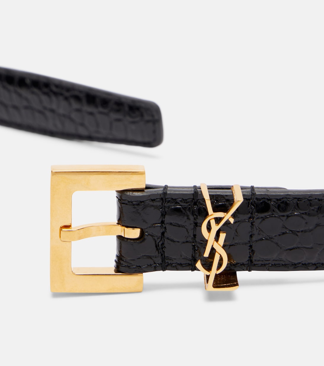 Ceinture Cassandre en cuir  | Saint Laurent